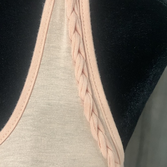 Alya Rose Pink Cotton Floral Mini Tank Sleeveless Swing Dress Women's Size XS - Picture 6 of 10